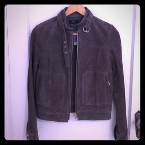 NWT Theory suede Moto jacket